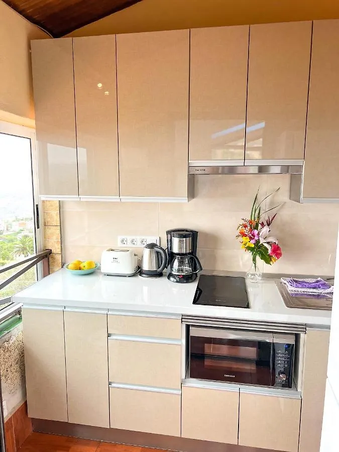 Sun-Soaked Apt W Patio, Balcony & Garden - Aguilas La Orotava